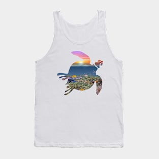 Sea Turtle Reef Tank Top